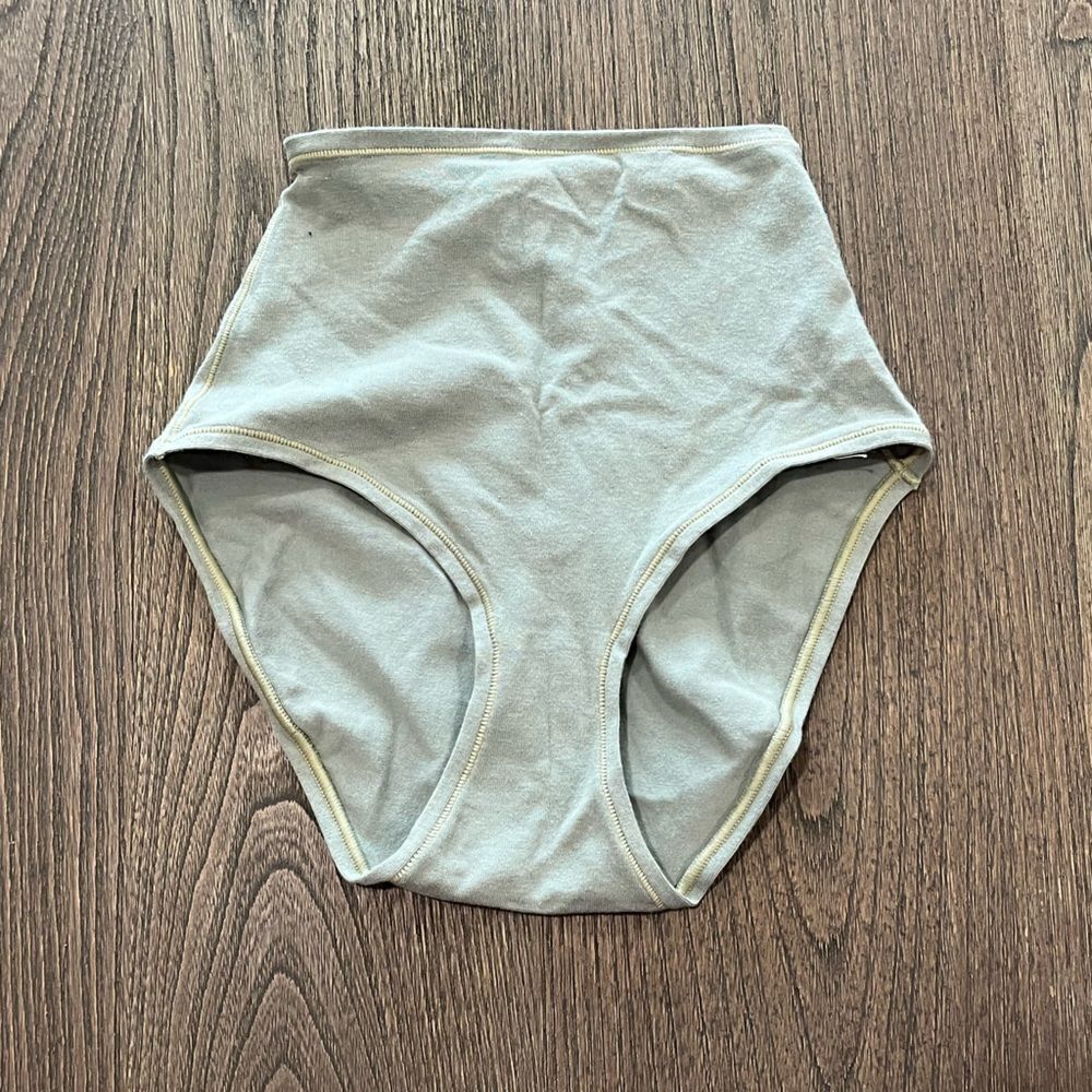NWT Skims Cotton Jersey Full Brief Mineral - Size XXS